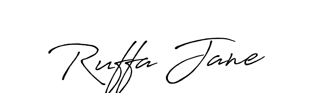You should practise on your own different ways (Antro_Vectra_Bolder) to write your name (Ruffa Jane) in signature. don't let someone else do it for you. Ruffa Jane signature style 7 images and pictures png