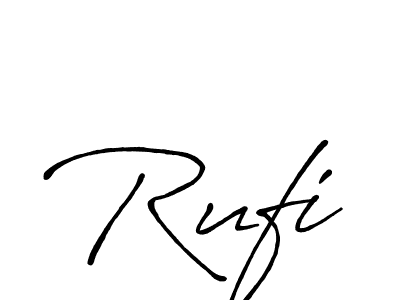 The best way (Antro_Vectra_Bolder) to make a short signature is to pick only two or three words in your name. The name Rufi include a total of six letters. For converting this name. Rufi signature style 7 images and pictures png