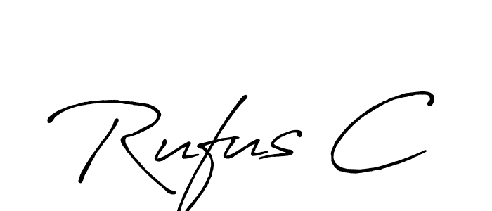 Once you've used our free online signature maker to create your best signature Antro_Vectra_Bolder style, it's time to enjoy all of the benefits that Rufus C name signing documents. Rufus C signature style 7 images and pictures png