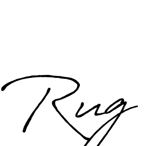 Design your own signature with our free online signature maker. With this signature software, you can create a handwritten (Antro_Vectra_Bolder) signature for name Rug. Rug signature style 7 images and pictures png