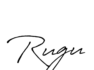 if you are searching for the best signature style for your name Rugu. so please give up your signature search. here we have designed multiple signature styles  using Antro_Vectra_Bolder. Rugu signature style 7 images and pictures png