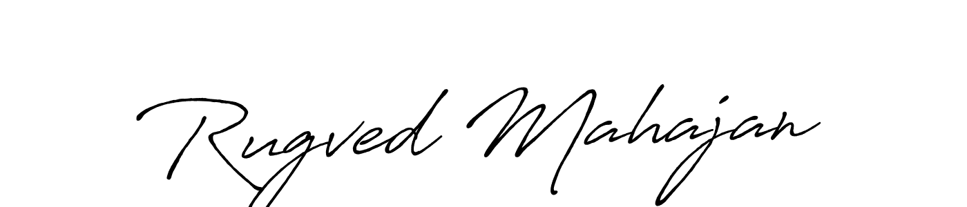 Make a beautiful signature design for name Rugved Mahajan. Use this online signature maker to create a handwritten signature for free. Rugved Mahajan signature style 7 images and pictures png