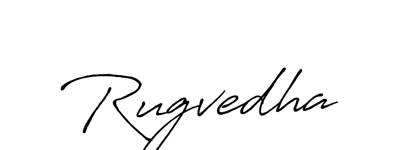 You should practise on your own different ways (Antro_Vectra_Bolder) to write your name (Rugvedha) in signature. don't let someone else do it for you. Rugvedha signature style 7 images and pictures png