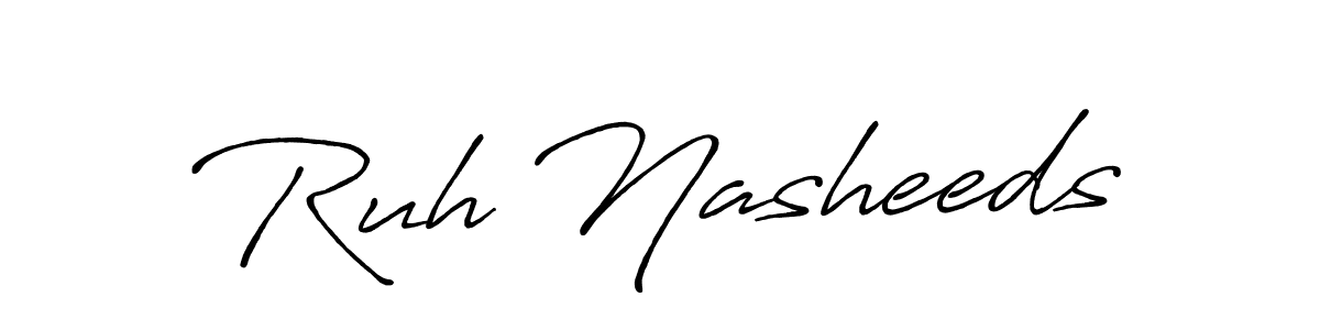 This is the best signature style for the Ruh Nasheeds name. Also you like these signature font (Antro_Vectra_Bolder). Mix name signature. Ruh Nasheeds signature style 7 images and pictures png