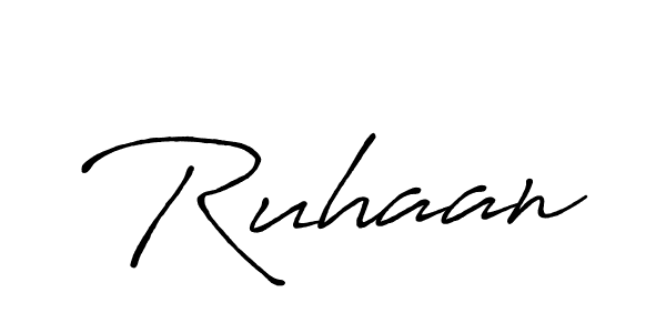 You should practise on your own different ways (Antro_Vectra_Bolder) to write your name (Ruhaan) in signature. don't let someone else do it for you. Ruhaan signature style 7 images and pictures png
