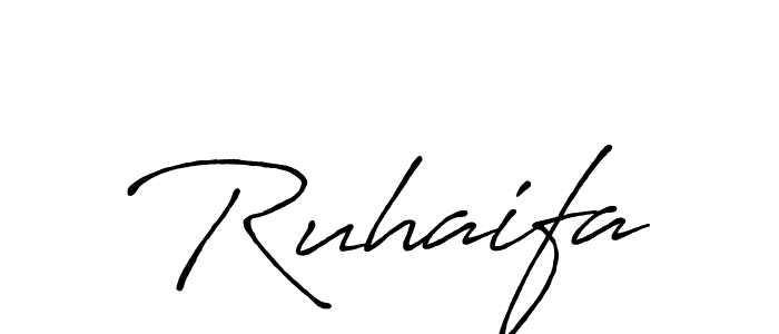 Similarly Antro_Vectra_Bolder is the best handwritten signature design. Signature creator online .You can use it as an online autograph creator for name Ruhaifa. Ruhaifa signature style 7 images and pictures png