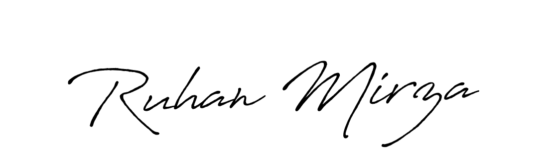 See photos of Ruhan Mirza official signature by Spectra . Check more albums & portfolios. Read reviews & check more about Antro_Vectra_Bolder font. Ruhan Mirza signature style 7 images and pictures png