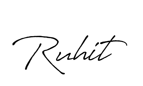 Similarly Antro_Vectra_Bolder is the best handwritten signature design. Signature creator online .You can use it as an online autograph creator for name Ruhit. Ruhit signature style 7 images and pictures png