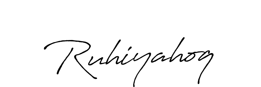 Here are the top 10 professional signature styles for the name Ruhiyahoq. These are the best autograph styles you can use for your name. Ruhiyahoq signature style 7 images and pictures png