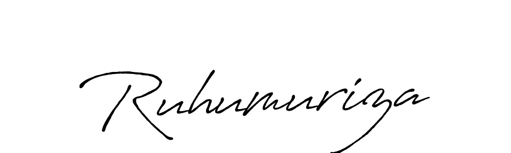 It looks lik you need a new signature style for name Ruhumuriza. Design unique handwritten (Antro_Vectra_Bolder) signature with our free signature maker in just a few clicks. Ruhumuriza signature style 7 images and pictures png
