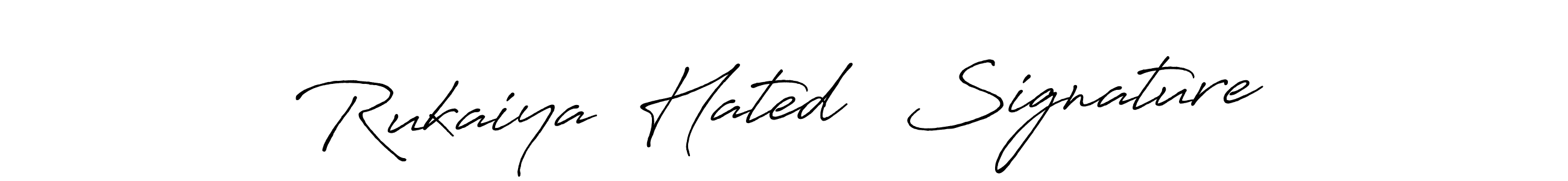 The best way (Antro_Vectra_Bolder) to make a short signature is to pick only two or three words in your name. The name Rukaiya  Hated   Signature include a total of six letters. For converting this name. Rukaiya  Hated   Signature signature style 7 images and pictures png
