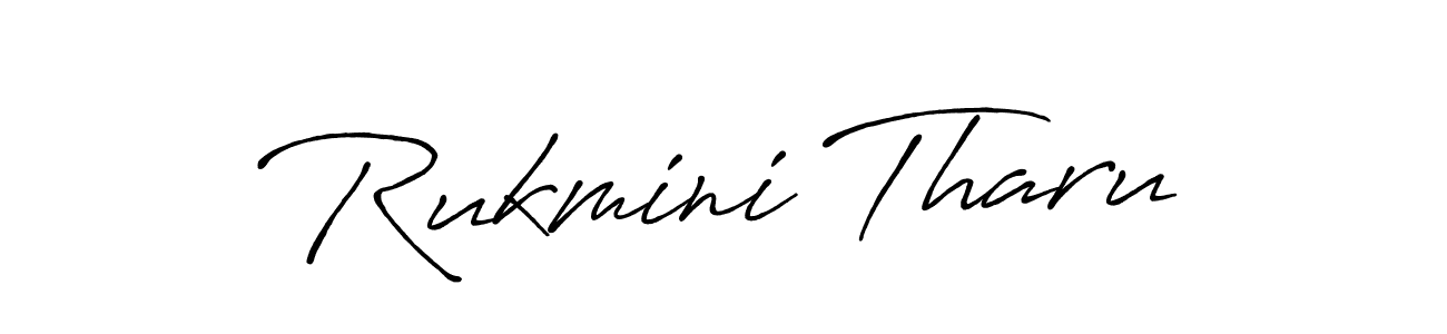 Once you've used our free online signature maker to create your best signature Antro_Vectra_Bolder style, it's time to enjoy all of the benefits that Rukmini Tharu name signing documents. Rukmini Tharu signature style 7 images and pictures png