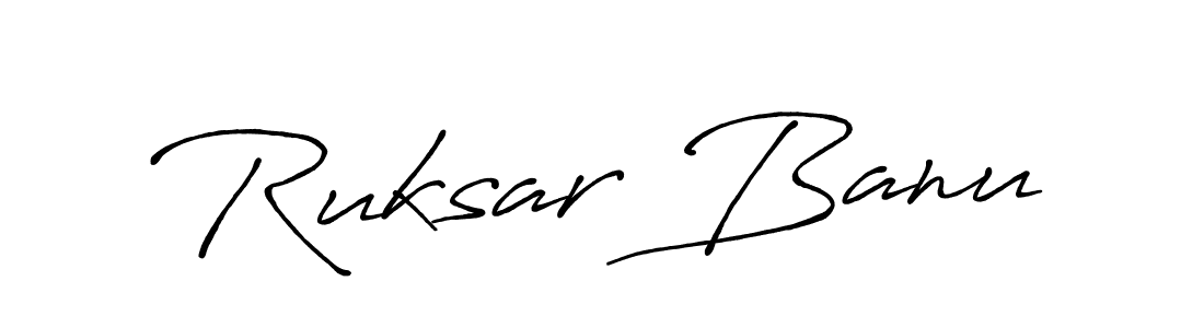 Similarly Antro_Vectra_Bolder is the best handwritten signature design. Signature creator online .You can use it as an online autograph creator for name Ruksar Banu. Ruksar Banu signature style 7 images and pictures png