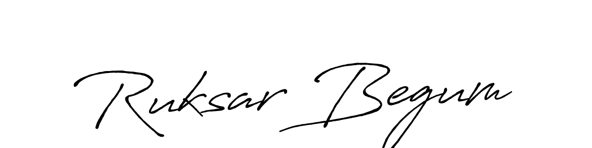 Make a beautiful signature design for name Ruksar Begum. Use this online signature maker to create a handwritten signature for free. Ruksar Begum signature style 7 images and pictures png