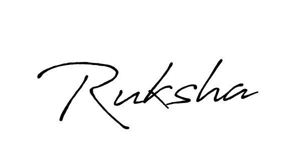 Similarly Antro_Vectra_Bolder is the best handwritten signature design. Signature creator online .You can use it as an online autograph creator for name Ruksha. Ruksha signature style 7 images and pictures png