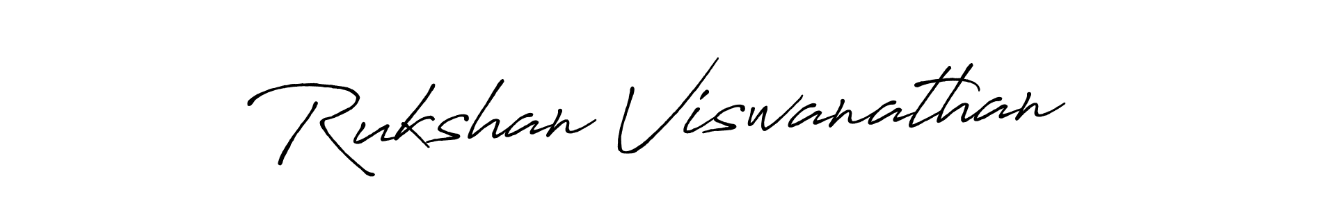 You should practise on your own different ways (Antro_Vectra_Bolder) to write your name (Rukshan Viswanathan) in signature. don't let someone else do it for you. Rukshan Viswanathan signature style 7 images and pictures png