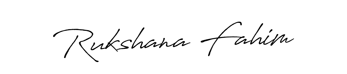 This is the best signature style for the Rukshana Fahim name. Also you like these signature font (Antro_Vectra_Bolder). Mix name signature. Rukshana Fahim signature style 7 images and pictures png
