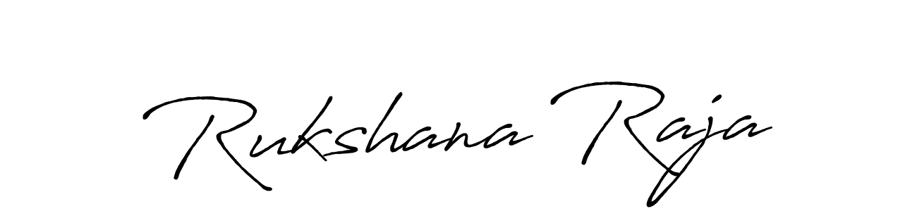 Similarly Antro_Vectra_Bolder is the best handwritten signature design. Signature creator online .You can use it as an online autograph creator for name Rukshana Raja. Rukshana Raja signature style 7 images and pictures png