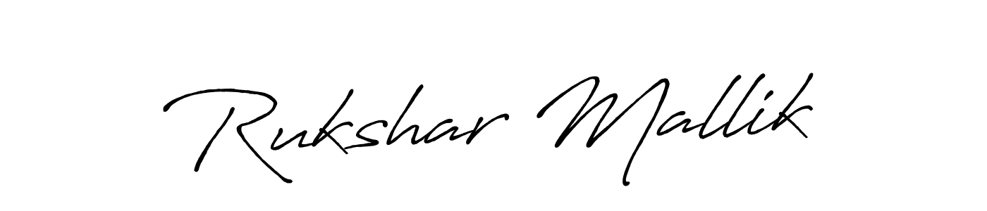 This is the best signature style for the Rukshar Mallik name. Also you like these signature font (Antro_Vectra_Bolder). Mix name signature. Rukshar Mallik signature style 7 images and pictures png