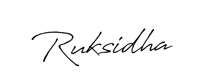 if you are searching for the best signature style for your name Ruksidha. so please give up your signature search. here we have designed multiple signature styles  using Antro_Vectra_Bolder. Ruksidha signature style 7 images and pictures png