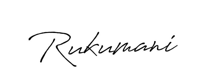 The best way (Antro_Vectra_Bolder) to make a short signature is to pick only two or three words in your name. The name Rukumani include a total of six letters. For converting this name. Rukumani signature style 7 images and pictures png