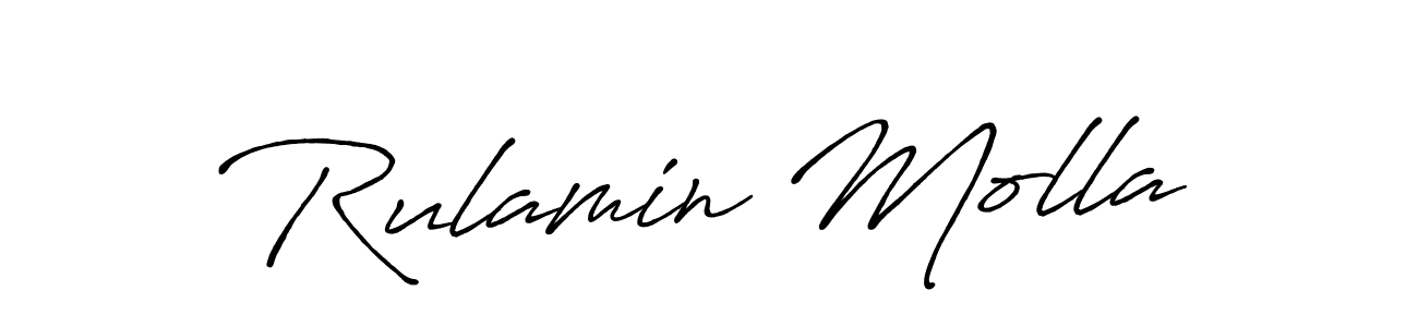 Make a beautiful signature design for name Rulamin Molla. Use this online signature maker to create a handwritten signature for free. Rulamin Molla signature style 7 images and pictures png