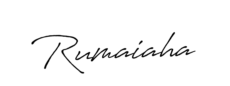 Make a beautiful signature design for name Rumaiaha. Use this online signature maker to create a handwritten signature for free. Rumaiaha signature style 7 images and pictures png