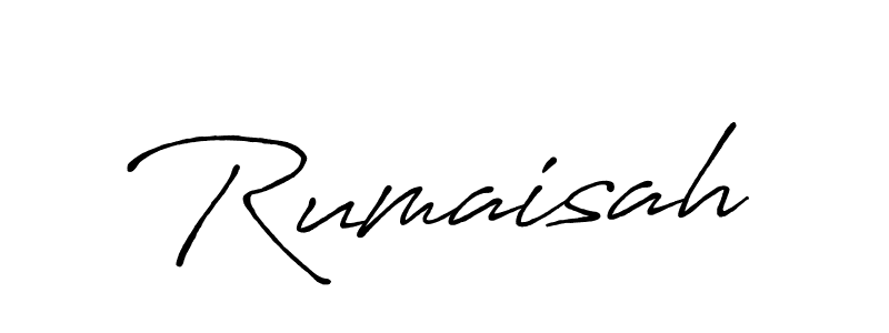 if you are searching for the best signature style for your name Rumaisah. so please give up your signature search. here we have designed multiple signature styles  using Antro_Vectra_Bolder. Rumaisah signature style 7 images and pictures png