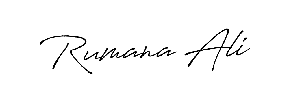 See photos of Rumana Ali official signature by Spectra . Check more albums & portfolios. Read reviews & check more about Antro_Vectra_Bolder font. Rumana Ali signature style 7 images and pictures png