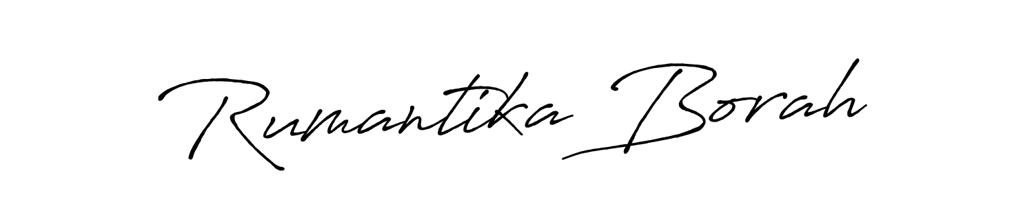 Once you've used our free online signature maker to create your best signature Antro_Vectra_Bolder style, it's time to enjoy all of the benefits that Rumantika Borah name signing documents. Rumantika Borah signature style 7 images and pictures png