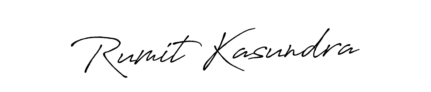 Make a short Rumit Kasundra signature style. Manage your documents anywhere anytime using Antro_Vectra_Bolder. Create and add eSignatures, submit forms, share and send files easily. Rumit Kasundra signature style 7 images and pictures png