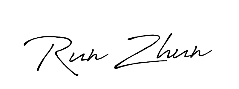 Best and Professional Signature Style for Run Zhun. Antro_Vectra_Bolder Best Signature Style Collection. Run Zhun signature style 7 images and pictures png