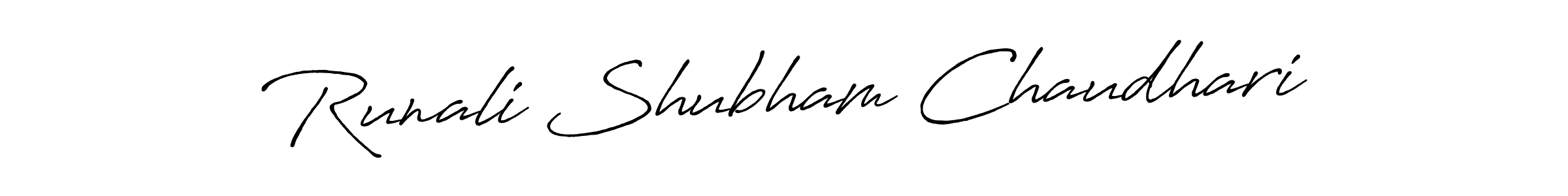 You can use this online signature creator to create a handwritten signature for the name Runali Shubham Chaudhari. This is the best online autograph maker. Runali Shubham Chaudhari signature style 7 images and pictures png