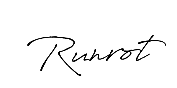 Also You can easily find your signature by using the search form. We will create Runrot name handwritten signature images for you free of cost using Antro_Vectra_Bolder sign style. Runrot signature style 7 images and pictures png