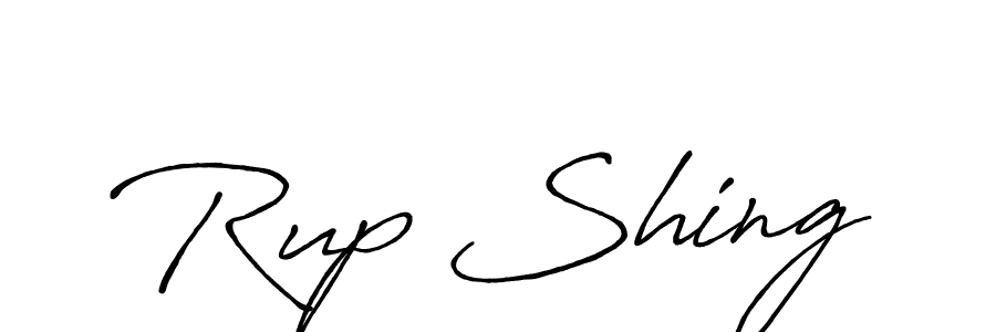 Once you've used our free online signature maker to create your best signature Antro_Vectra_Bolder style, it's time to enjoy all of the benefits that Rup Shing name signing documents. Rup Shing signature style 7 images and pictures png