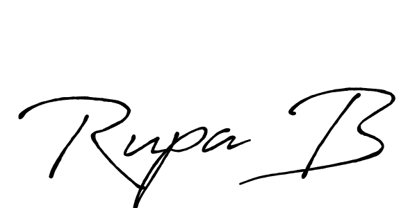 Once you've used our free online signature maker to create your best signature Antro_Vectra_Bolder style, it's time to enjoy all of the benefits that Rupa B name signing documents. Rupa B signature style 7 images and pictures png