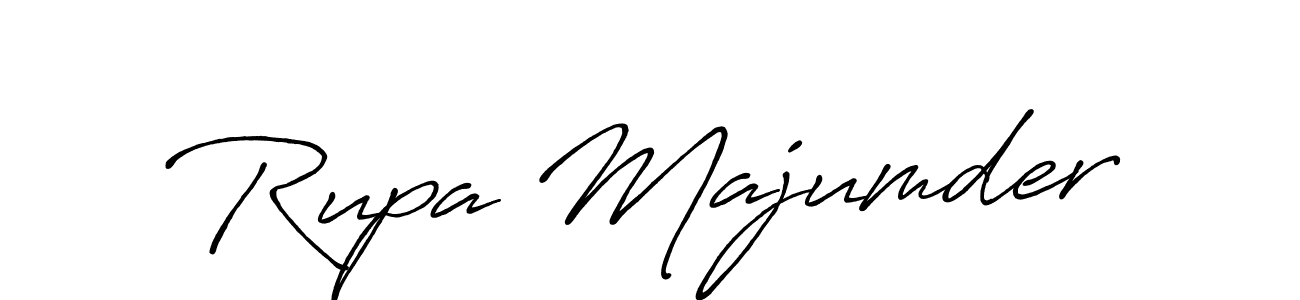 You should practise on your own different ways (Antro_Vectra_Bolder) to write your name (Rupa Majumder) in signature. don't let someone else do it for you. Rupa Majumder signature style 7 images and pictures png