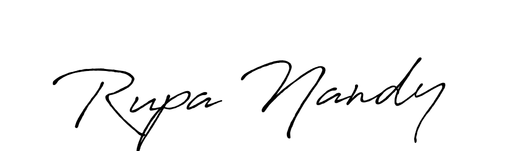 It looks lik you need a new signature style for name Rupa Nandy. Design unique handwritten (Antro_Vectra_Bolder) signature with our free signature maker in just a few clicks. Rupa Nandy signature style 7 images and pictures png