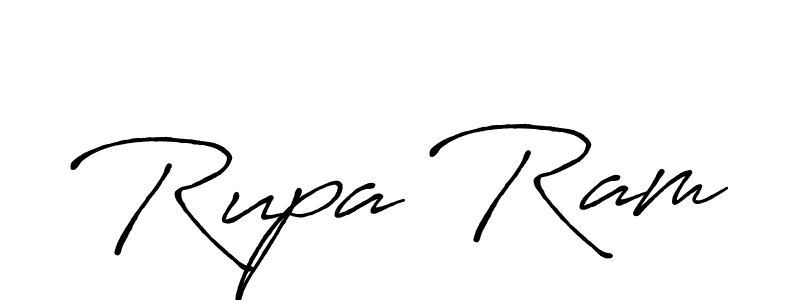 Similarly Antro_Vectra_Bolder is the best handwritten signature design. Signature creator online .You can use it as an online autograph creator for name Rupa Ram. Rupa Ram signature style 7 images and pictures png