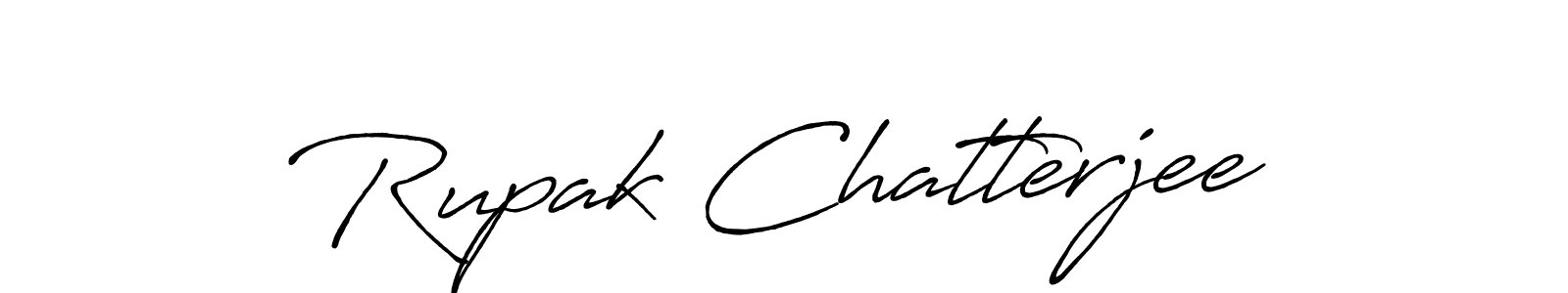 Design your own signature with our free online signature maker. With this signature software, you can create a handwritten (Antro_Vectra_Bolder) signature for name Rupak Chatterjee. Rupak Chatterjee signature style 7 images and pictures png