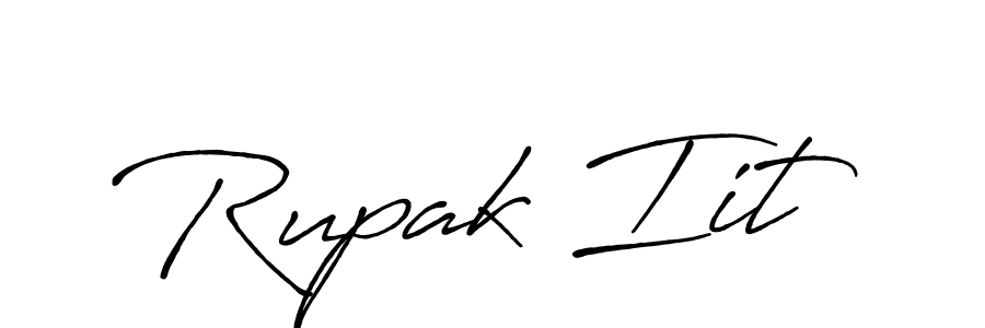 Also we have Rupak Iit name is the best signature style. Create professional handwritten signature collection using Antro_Vectra_Bolder autograph style. Rupak Iit signature style 7 images and pictures png