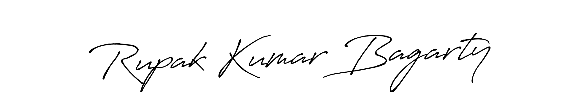 Create a beautiful signature design for name Rupak Kumar Bagarty. With this signature (Antro_Vectra_Bolder) fonts, you can make a handwritten signature for free. Rupak Kumar Bagarty signature style 7 images and pictures png