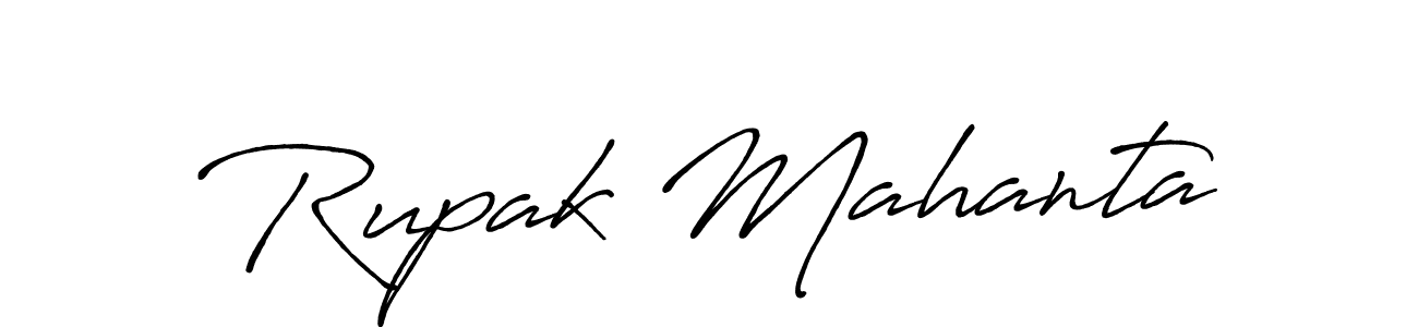 Similarly Antro_Vectra_Bolder is the best handwritten signature design. Signature creator online .You can use it as an online autograph creator for name Rupak Mahanta. Rupak Mahanta signature style 7 images and pictures png