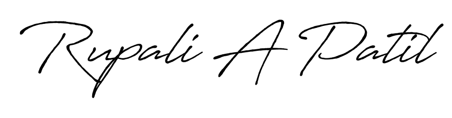 Enhance your business communications with Rupali A Patil signature in Antro_Vectra_Bolder lettering. Clean, modern, and universally compatible. Rupali A Patil signature style 7 images and pictures png