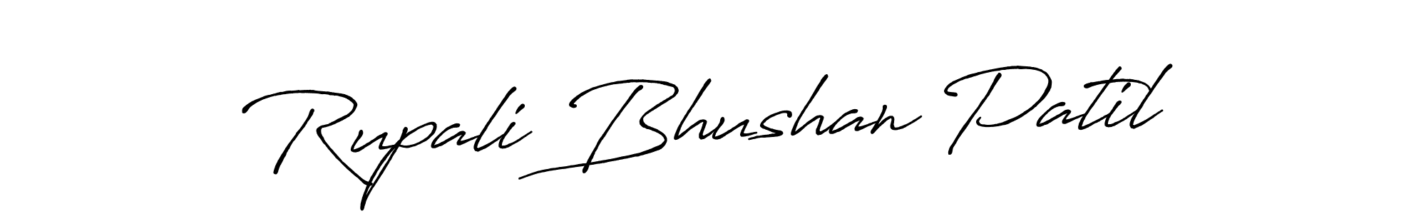 Also You can easily find your signature by using the search form. We will create Rupali Bhushan Patil name handwritten signature images for you free of cost using Antro_Vectra_Bolder sign style. Rupali Bhushan Patil signature style 7 images and pictures png