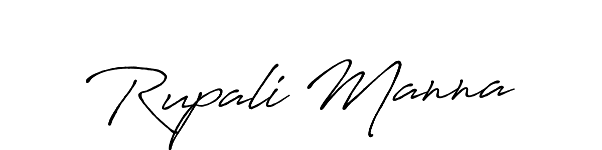 Make a beautiful signature design for name Rupali Manna. Use this online signature maker to create a handwritten signature for free. Rupali Manna signature style 7 images and pictures png
