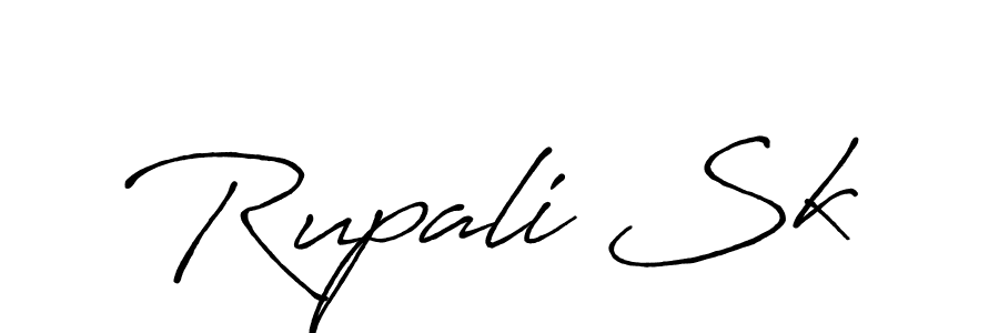 Once you've used our free online signature maker to create your best signature Antro_Vectra_Bolder style, it's time to enjoy all of the benefits that Rupali Sk name signing documents. Rupali Sk signature style 7 images and pictures png