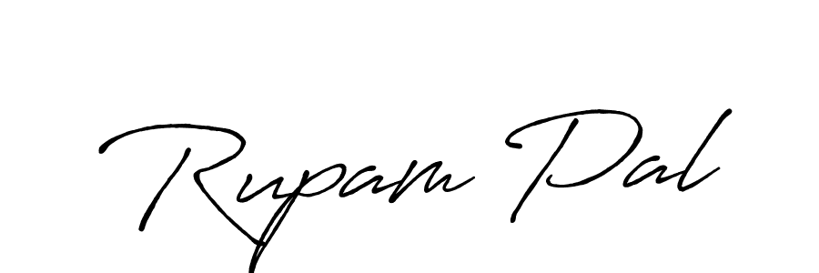 It looks lik you need a new signature style for name Rupam Pal. Design unique handwritten (Antro_Vectra_Bolder) signature with our free signature maker in just a few clicks. Rupam Pal signature style 7 images and pictures png