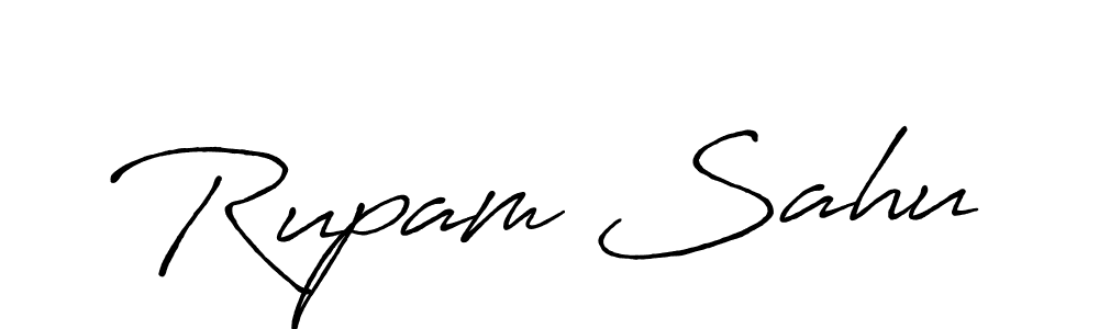 Also we have Rupam Sahu name is the best signature style. Create professional handwritten signature collection using Antro_Vectra_Bolder autograph style. Rupam Sahu signature style 7 images and pictures png