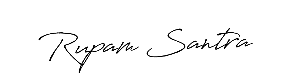 It looks lik you need a new signature style for name Rupam Santra. Design unique handwritten (Antro_Vectra_Bolder) signature with our free signature maker in just a few clicks. Rupam Santra signature style 7 images and pictures png